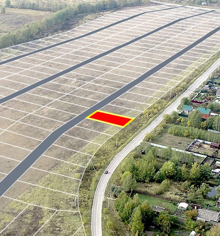 Егорки уч.№188 - Земельный участок кадастровый номер 50:30:0020117:683