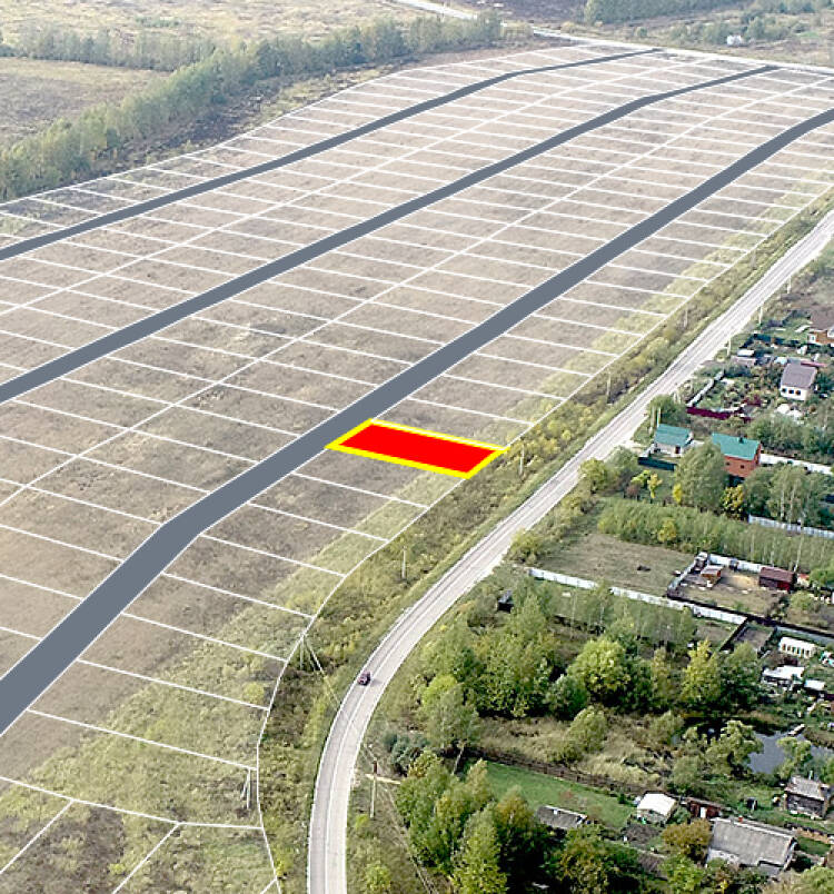 Егорки уч.№189 - Земельный участок кадастровый номер 50:30:0020117:687