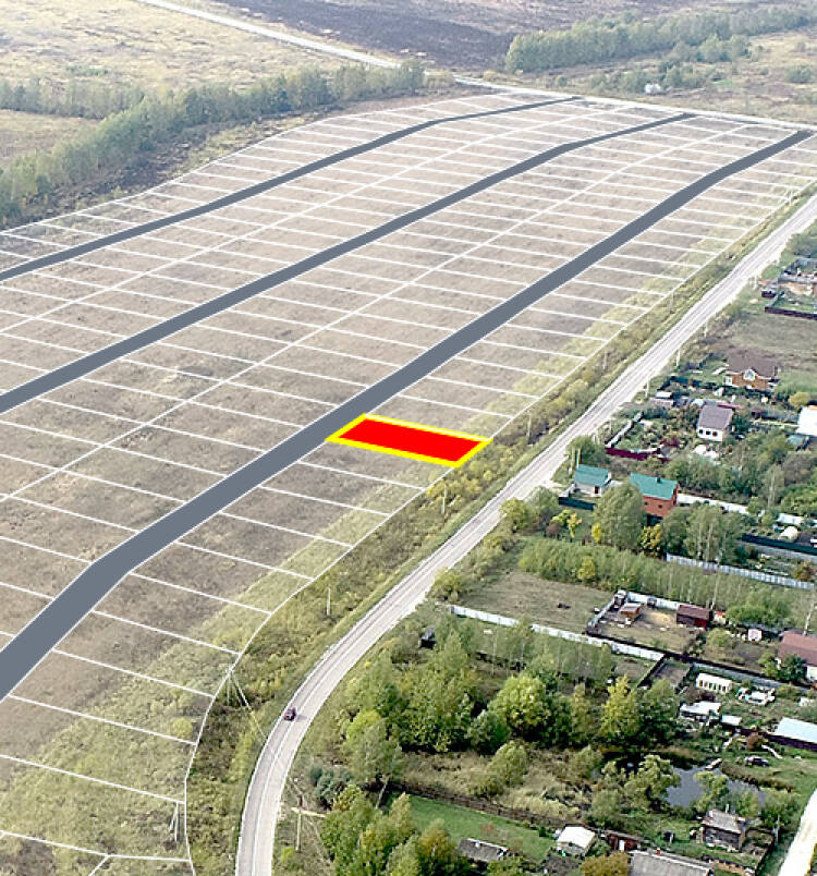 Егорки уч.№191 - Земельный участок кадастровый номер 50:30:0020117:689