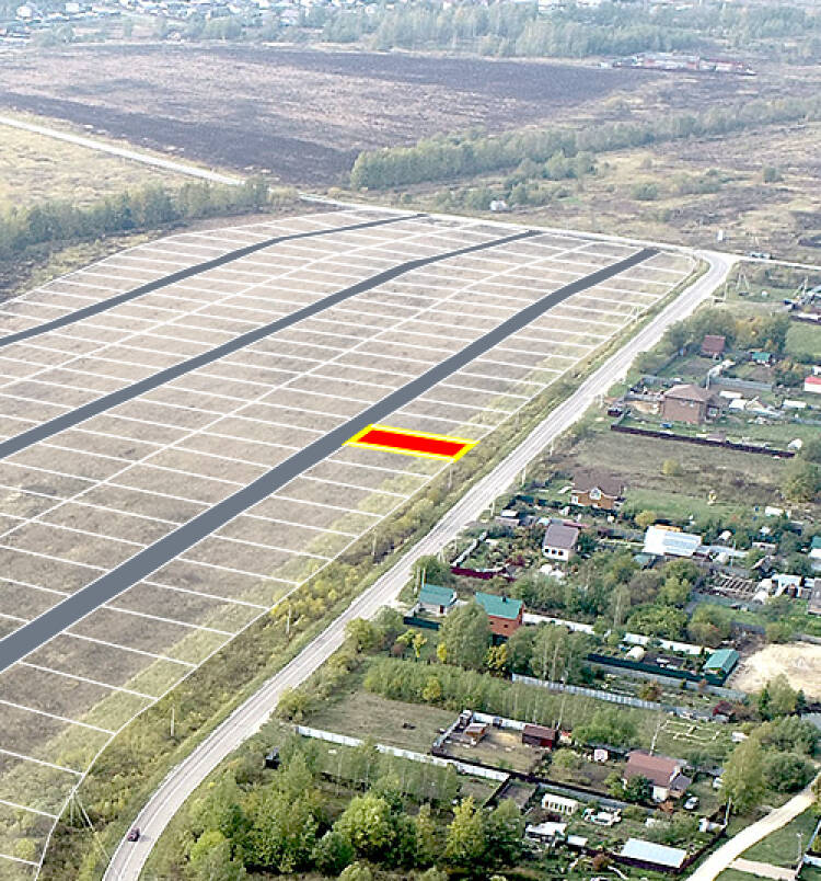 Егорки уч.№197 - Земельный участок кадастровый номер 50:30:0020117:690