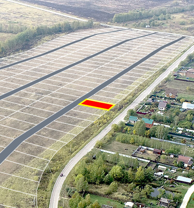 Егорки уч.№192 - Земельный участок кадастровый номер 50:30:0020117:691