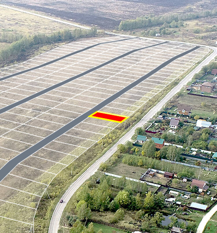 Егорки уч.№193 - Земельный участок кадастровый номер 50:30:0020117:692