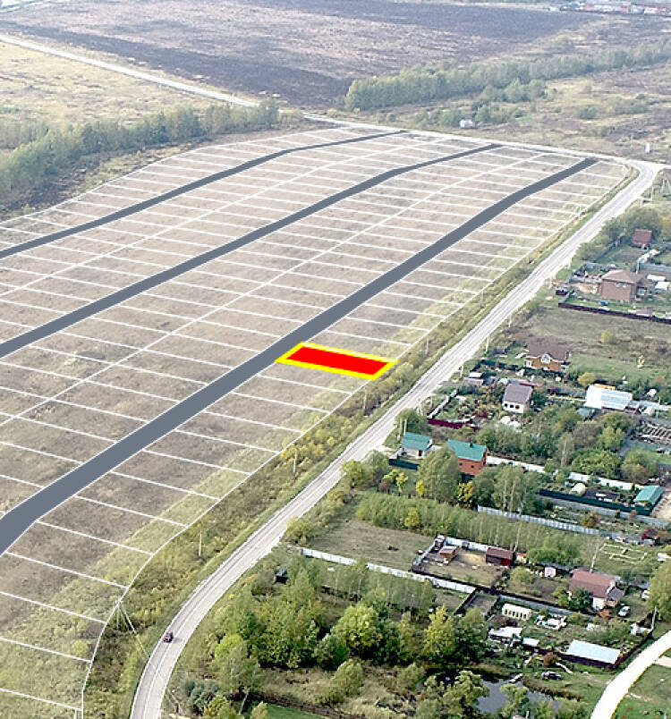 Егорки уч.№194 - Земельный участок кадастровый номер 50:30:0020117:693