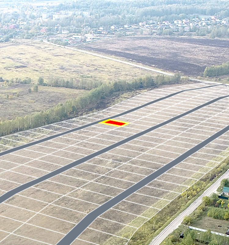 Егорки уч.№56 - Земельный участок кадастровый номер 50:30:0020117:697