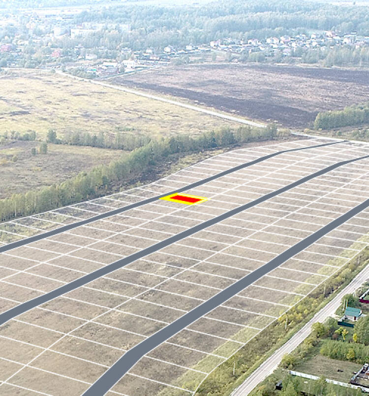 Егорки уч.№57 - Земельный участок кадастровый номер 50:30:0020117:698