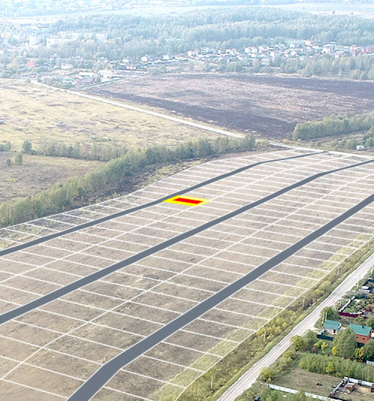 Егорки уч.№59 - Земельный участок кадастровый номер 50:30:0020117:700