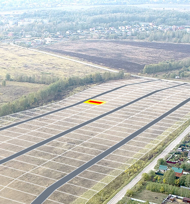 Егорки уч.№60 - Земельный участок кадастровый номер 50:30:0020117:701