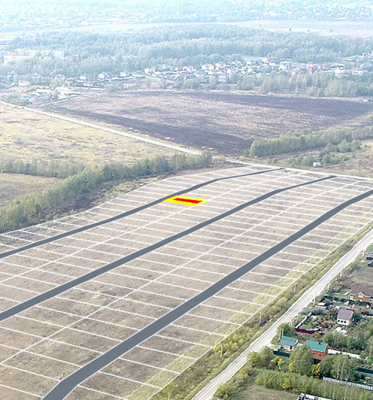 Егорки уч.№63 - Земельный участок кадастровый номер 50:30:0020117:704