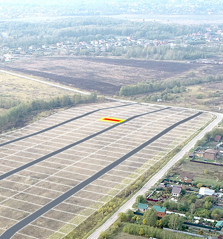 Егорки уч.№80 - Земельный участок кадастровый номер 50:30:0020117:706