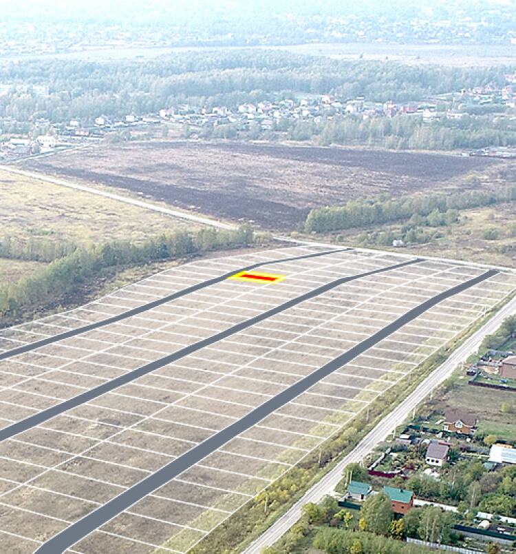 Егорки уч.№66 - Земельный участок кадастровый номер 50:30:0020117:708