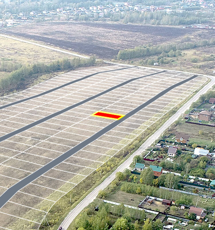 Егорки уч.№159 - Земельный участок кадастровый номер 50:30:0020117:712