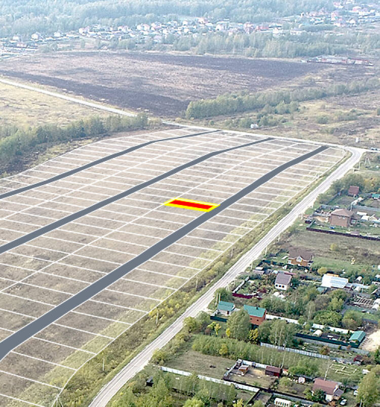 Егорки уч.№157 - Земельный участок кадастровый номер 50:30:0020117:714