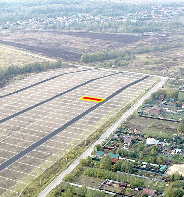 Егорки уч.№155 - Земельный участок кадастровый номер 50:30:0020117:716