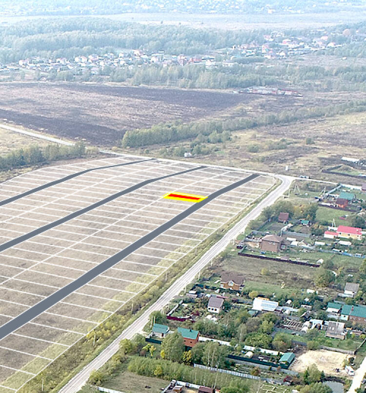 Егорки уч.№150 - Земельный участок кадастровый номер 50:30:0020117:722