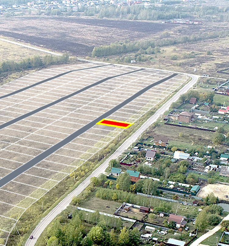 Егорки уч.№198 - Земельный участок кадастровый номер 50:30:0020117:725