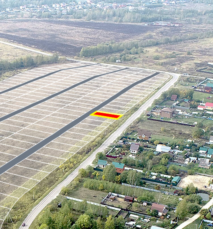 Егорки уч.№199 - Земельный участок кадастровый номер 50:30:0020117:726