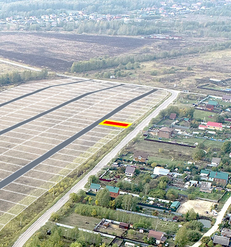 Егорки уч.№202 - Земельный участок кадастровый номер 50:30:0020117:728