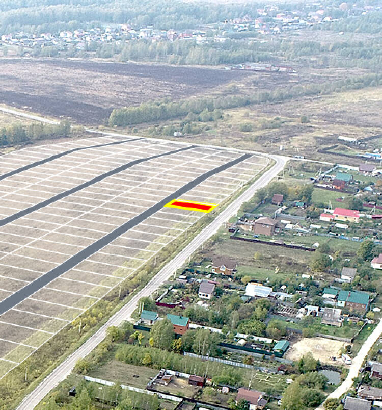 Егорки уч.№203 - Земельный участок кадастровый номер 50:30:0020117:730