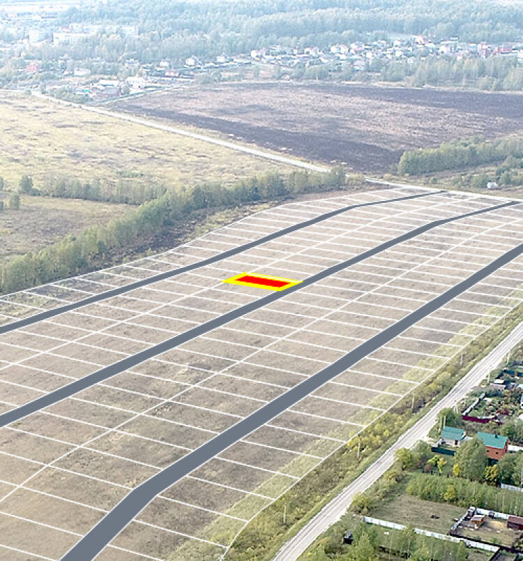 Егорки уч.№88 - Земельный участок кадастровый номер 50:30:0020117:734