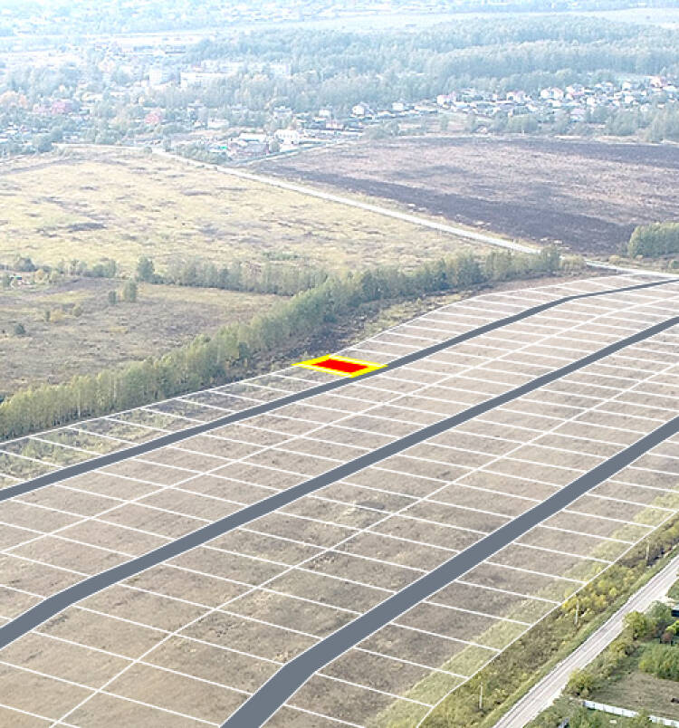 Егорки уч.№15 - Земельный участок кадастровый номер 50:30:0020117:737