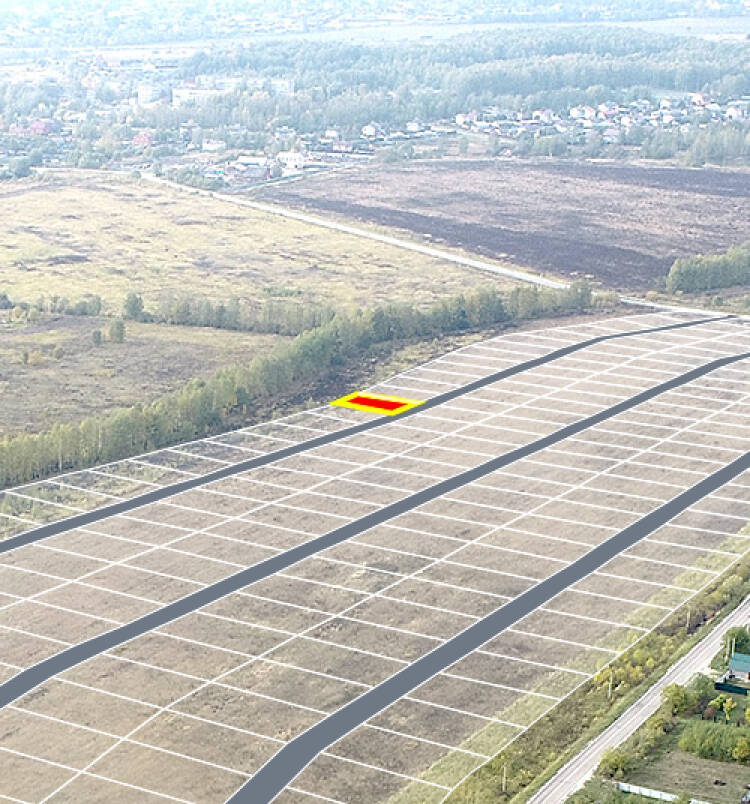 Егорки уч.№14 - Земельный участок кадастровый номер 50:30:0020117:738