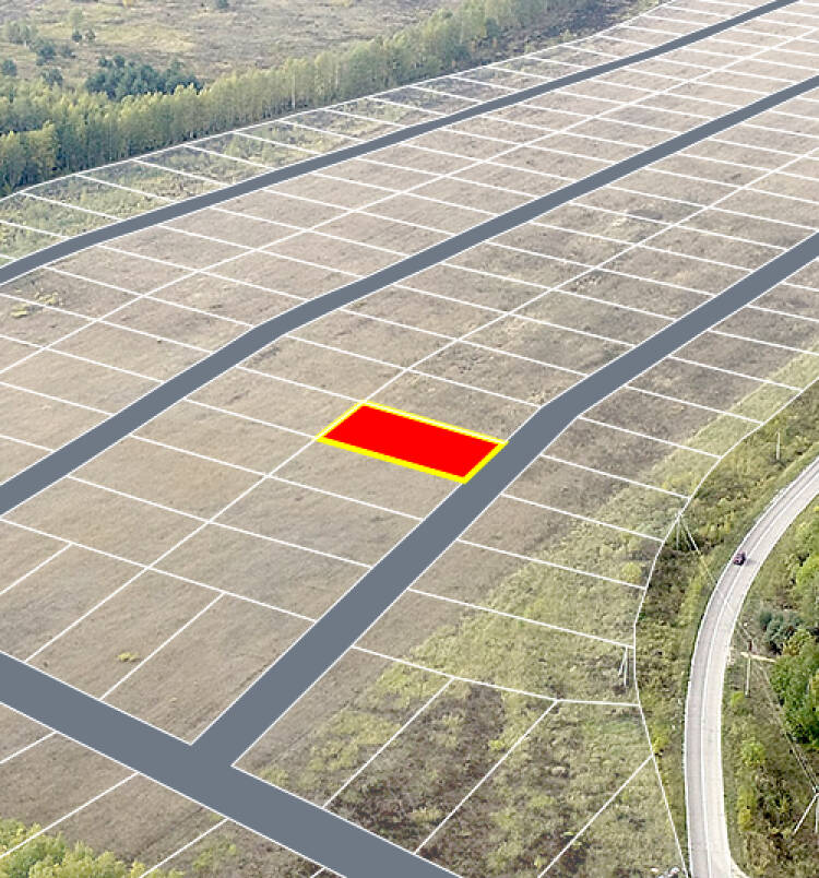 Егорки уч.№173 - Земельный участок кадастровый номер 50:30:0020117:740