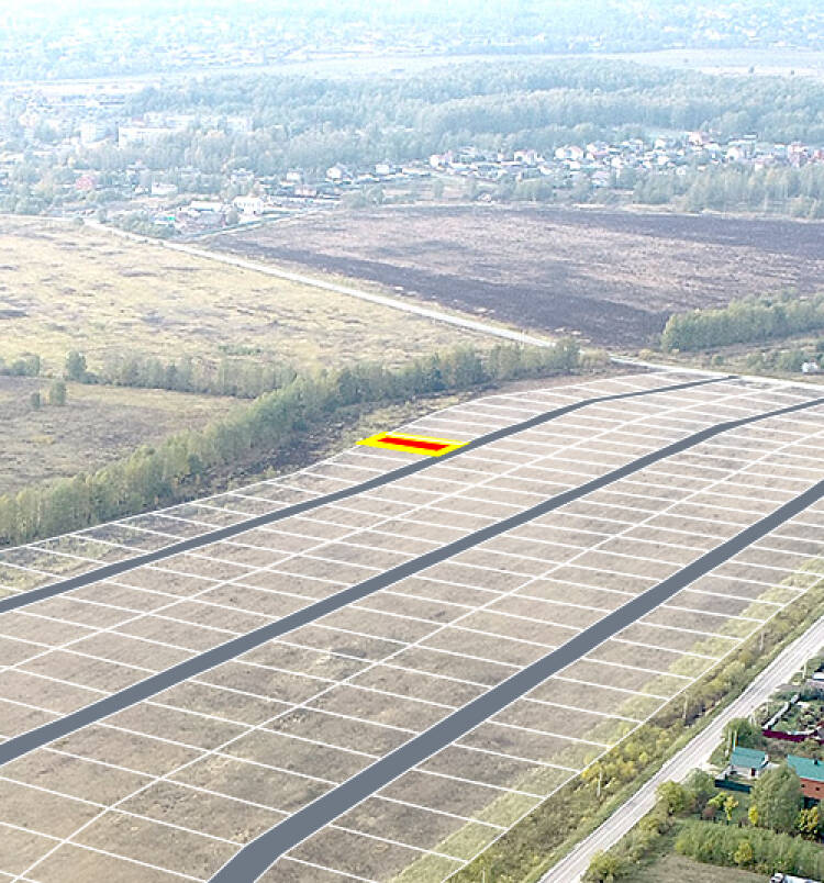 Егорки уч.№11 - Земельный участок кадастровый номер 50:30:0020117:742