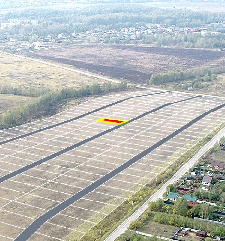 Егорки уч.№85 - Земельный участок кадастровый номер 50:30:0020117:743