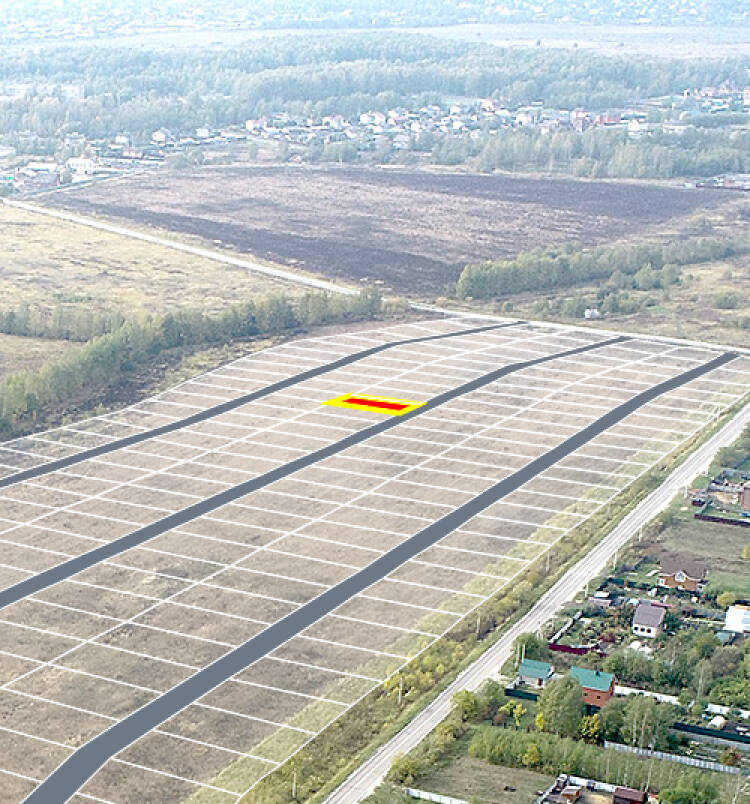 Егорки уч.№83 - Земельный участок кадастровый номер 50:30:0020117:745