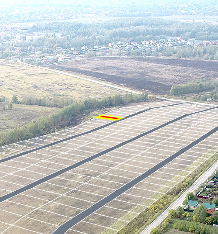 Егорки уч.№10 - Земельный участок кадастровый номер 50:30:0020117:746