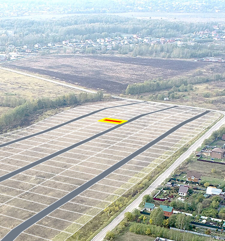 Егорки уч.№81 - Земельный участок кадастровый номер 50:30:0020117:748