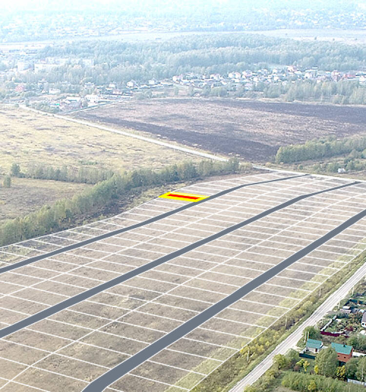 Егорки уч.№9 - Земельный участок кадастровый номер 50:30:0020117:749