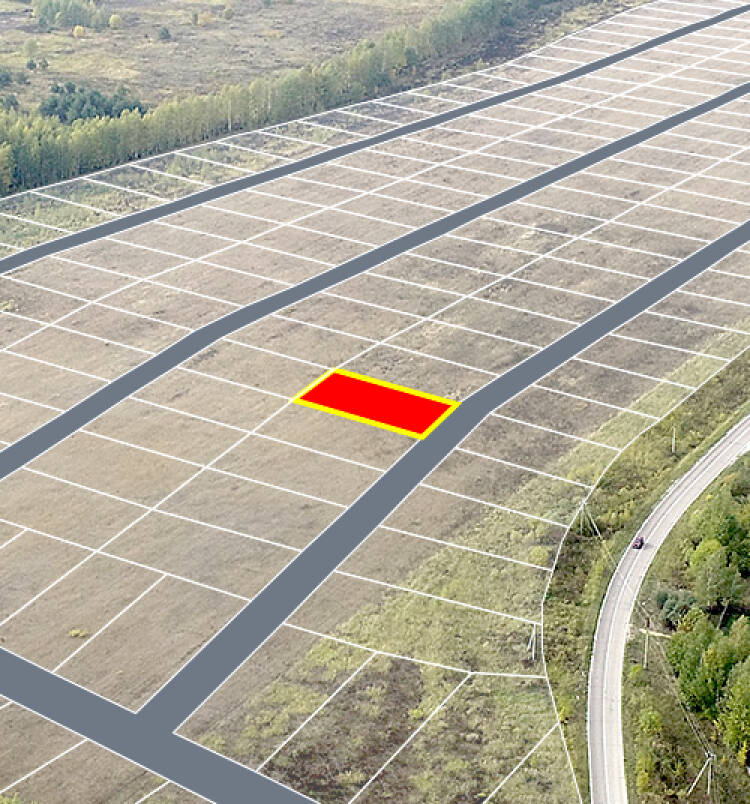 Егорки уч.№172 - Земельный участок кадастровый номер 50:30:0020117:751