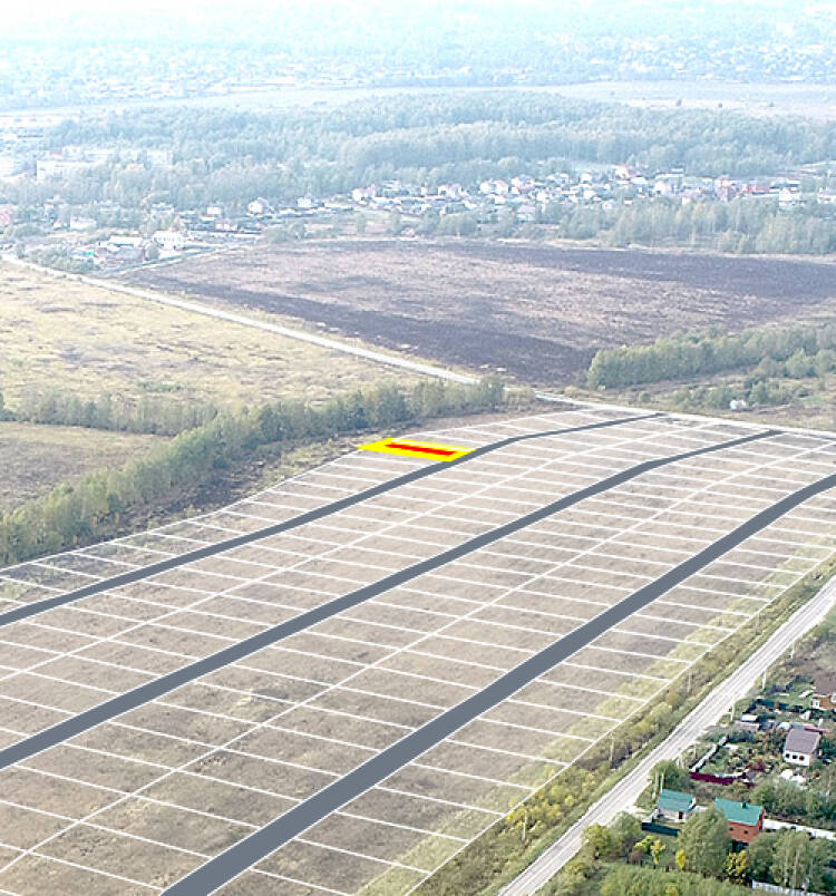 Егорки уч.№7 - Земельный участок кадастровый номер 50:30:0020117:752