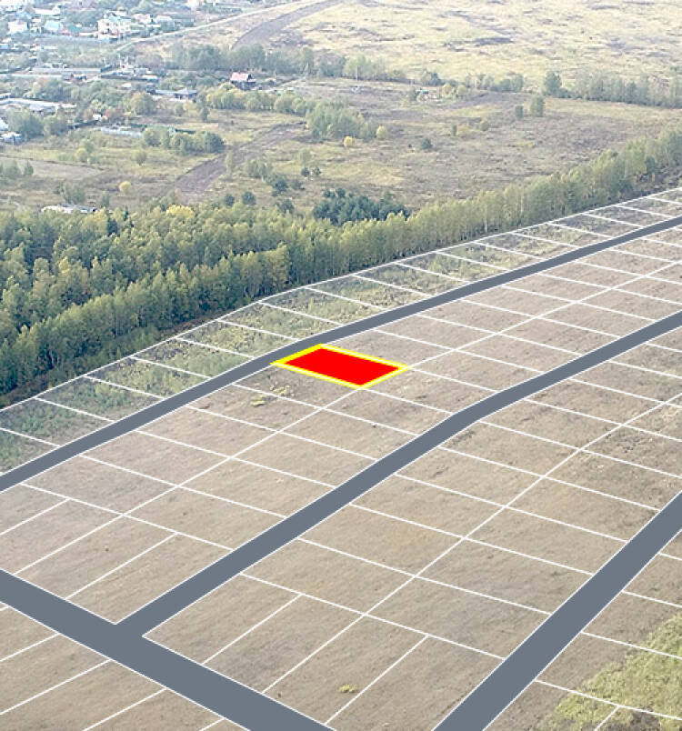 Егорки уч.№44 - Земельный участок кадастровый номер 50:30:0020117:762