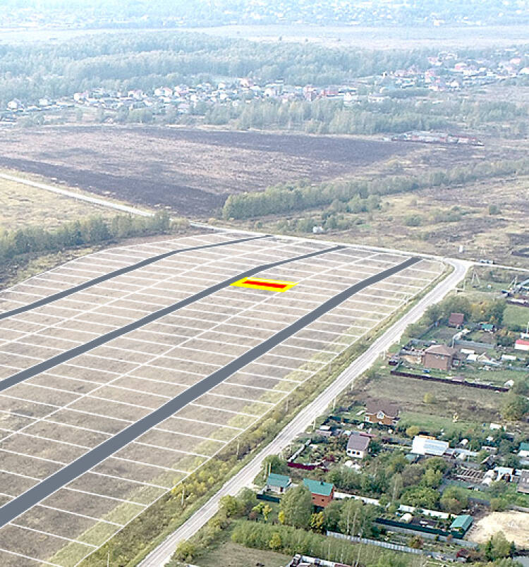 Егорки уч.№137 - Земельный участок кадастровый номер 50:30:0020117:763