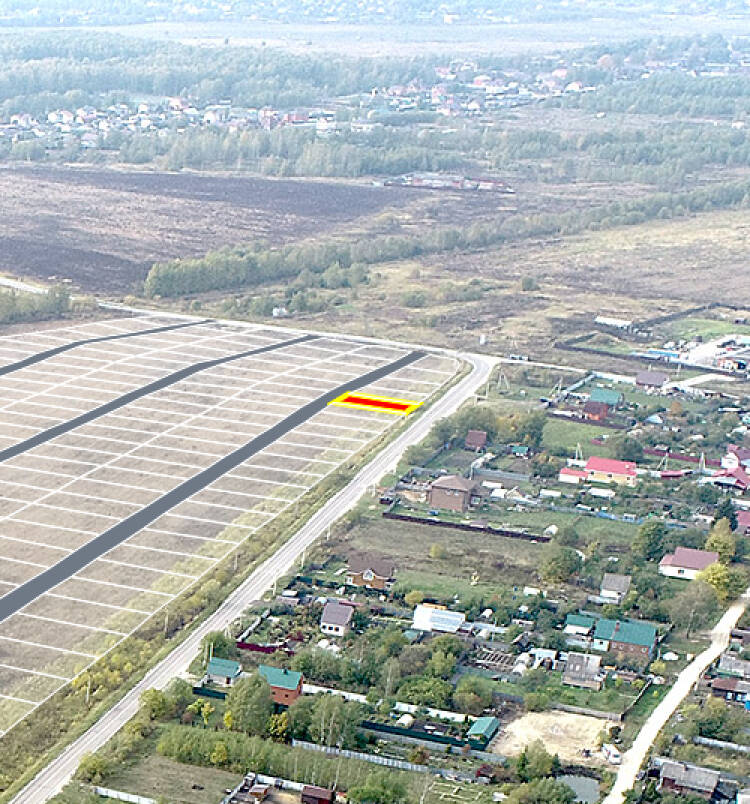 Егорки уч.№208 - Земельный участок кадастровый номер 50:30:0020117:765