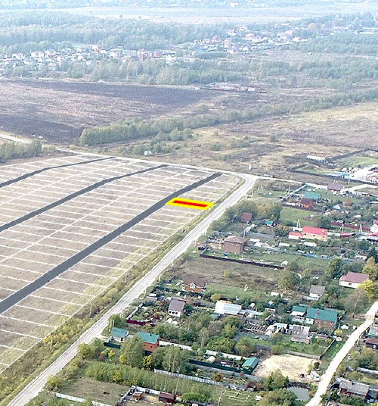 Егорки уч.№207 - Земельный участок кадастровый номер 50:30:0020117:766