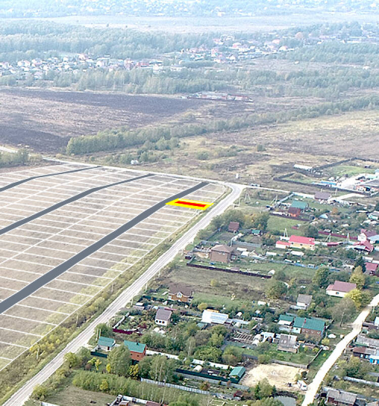 Егорки уч.№209 - Земельный участок кадастровый номер 50:30:0020117:767