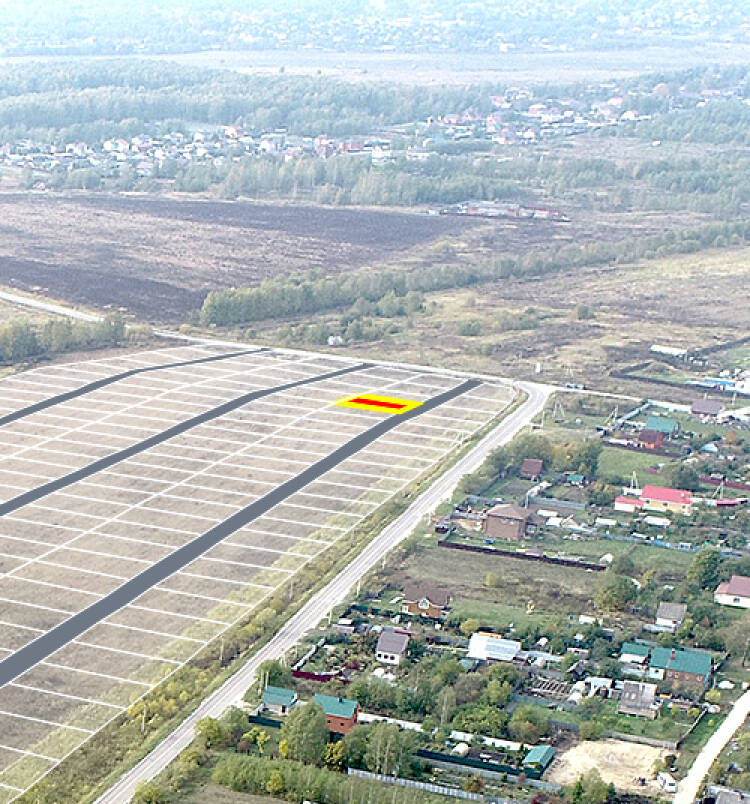 Егорки уч.№147 - Земельный участок кадастровый номер 50:30:0020117:775