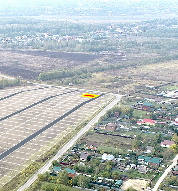 Егорки уч.№145 - Земельный участок кадастровый номер 50:30:0020117:777