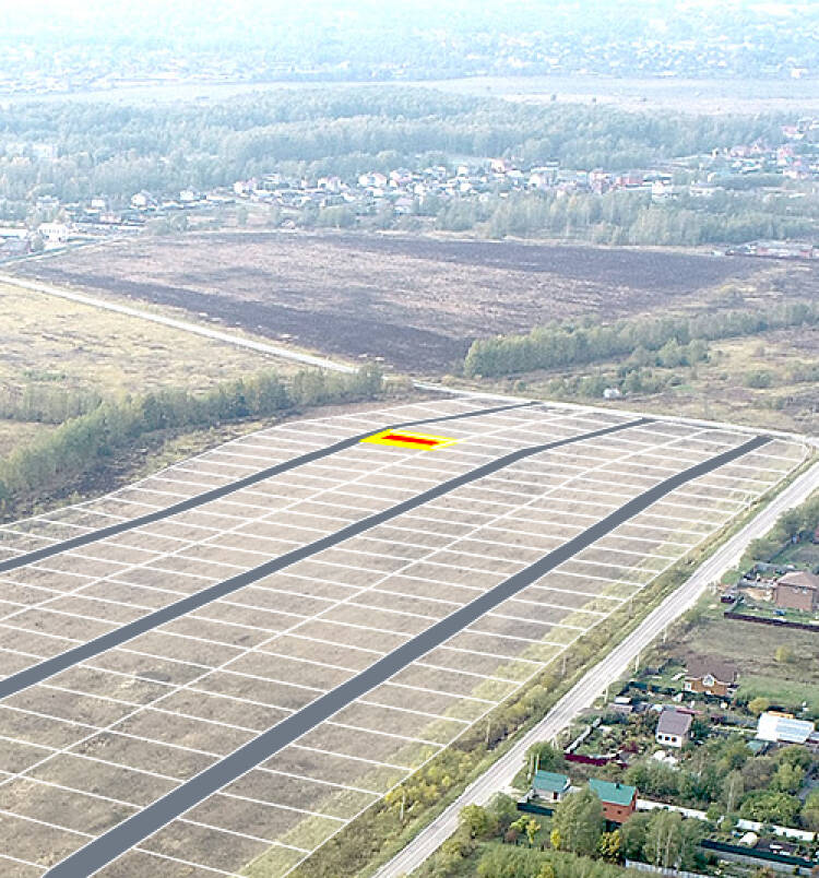 Егорки уч.№67 - Земельный участок кадастровый номер 50:30:0020117:780