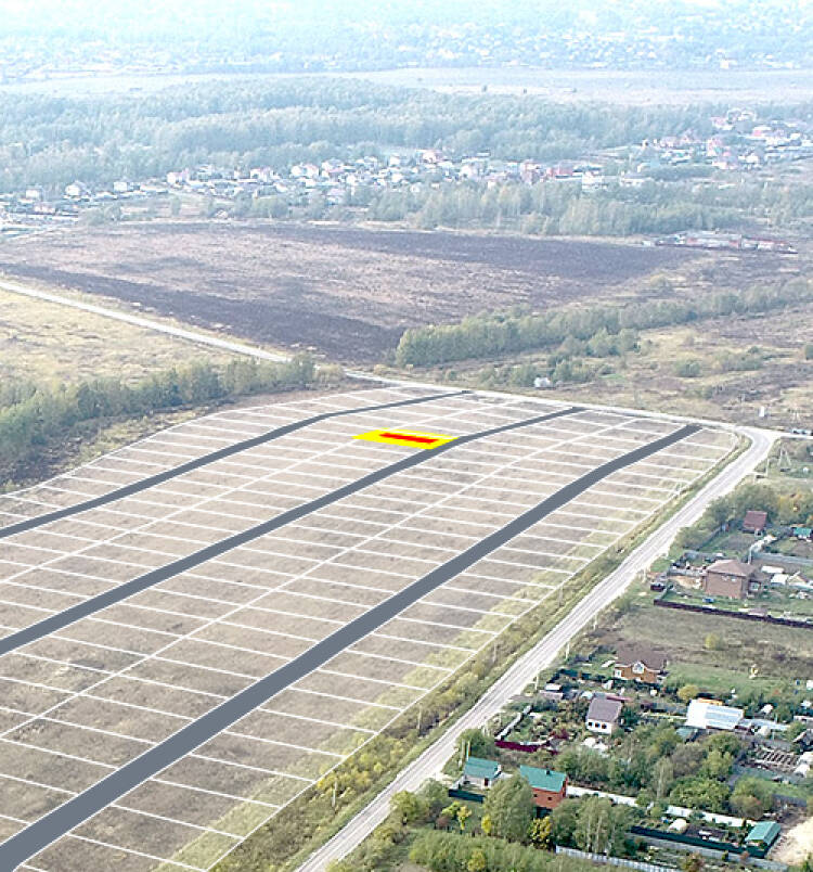 Егорки уч.№78 - Земельный участок кадастровый номер 50:30:0020117:781