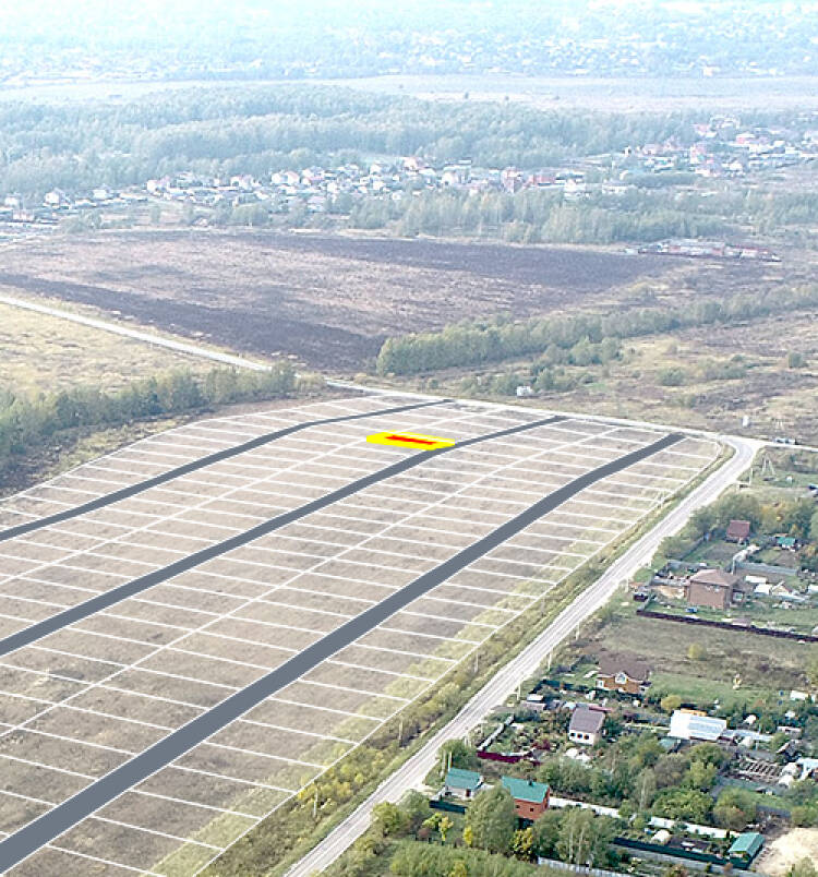 Егорки уч.№77 - Земельный участок кадастровый номер 50:30:0020117:787