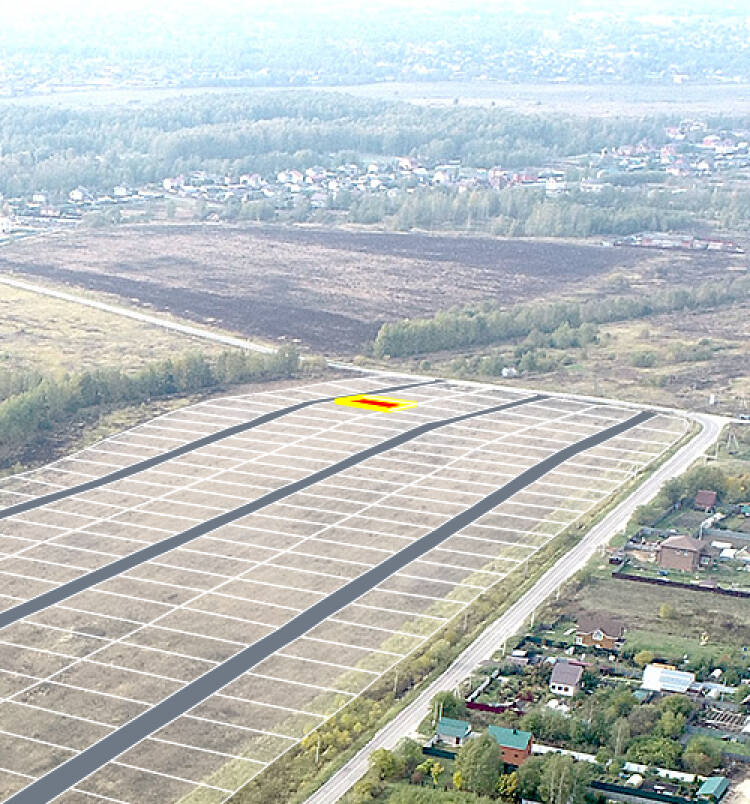 Егорки уч.№69 - Земельный участок кадастровый номер 50:30:0020117:789