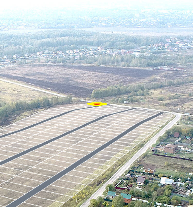 Егорки уч.№1 - Земельный участок кадастровый номер 50:30:0020117:795