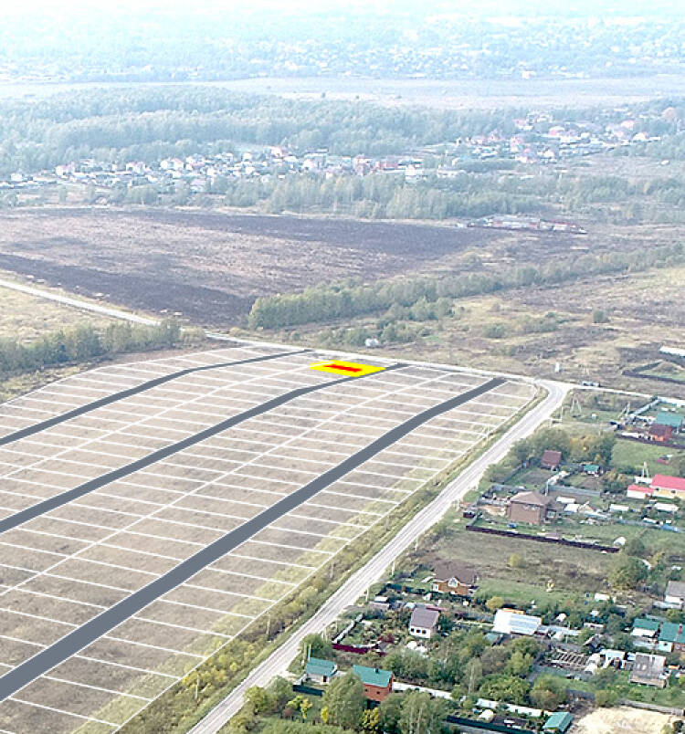 Егорки уч.№74 - Земельный участок кадастровый номер 50:30:0020117:797