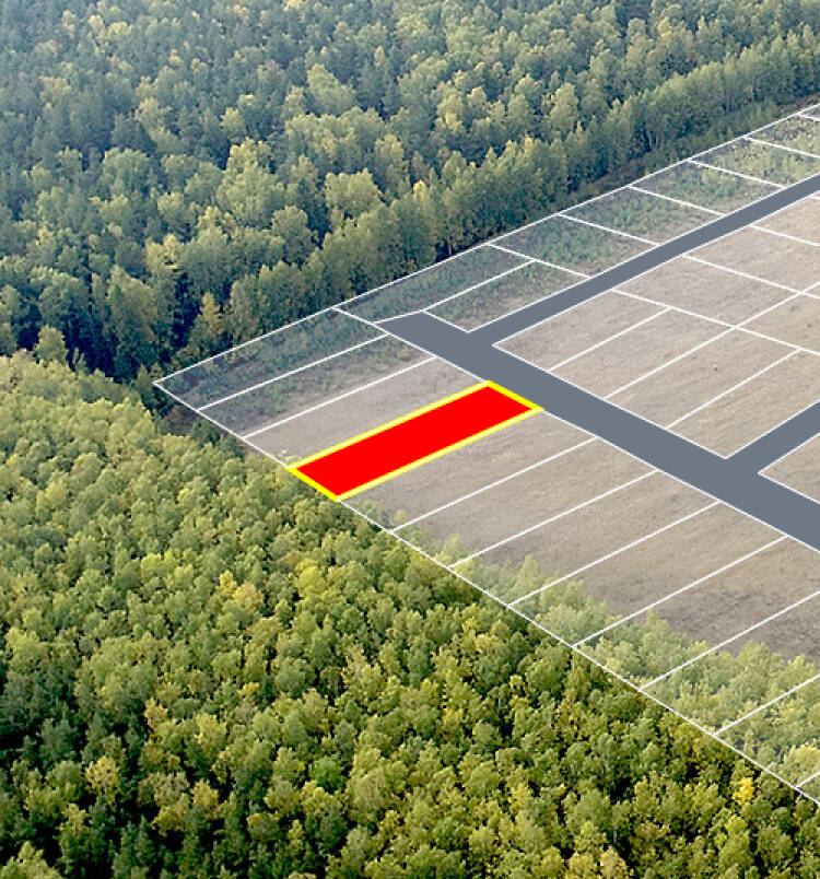 Егорки уч.№227 - Земельный участок кадастровый номер 50:30:0020117:803