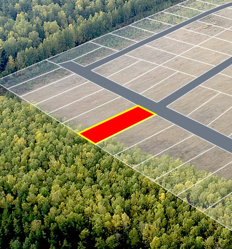 Егорки уч.№224 - Земельный участок кадастровый номер 50:30:0020117:806