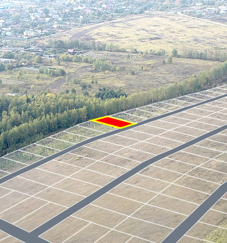 Егорки уч.№26 - Земельный участок кадастровый номер 50:30:0020117:827